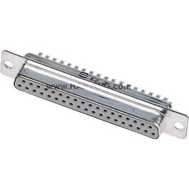 D-SUB hüvelyes kapocsléc 180 ° pólusszám: 25 Harting 09 67 225 4704 1 db D-SUB hüvelyes kapocsléc 180 ° pólusszám: 25 Harting 09 67 225 4704 1 db