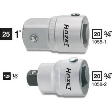 Átalakító adapter 3/4-ről 1/2-ra, Hazet 1058-2 Átalakító adapter 3/4-ről 1/2-ra, Hazet 1058-2