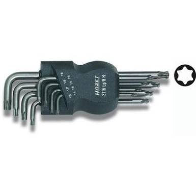 Der&eacute;ksz&ouml;gű torx csavarh&uacute;z&oacute; k&eacute;szlet, Hazet 2116LG/8H