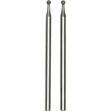 Proxxon Micromot 28222 2db 1,8mm átmérőjű gyémánt bevonatú, gömbfejű csiszolóstift, gravírozó stift Proxxon Micromot 28222 2db 1,8mm átmérőjű gyémánt bevonatú, gömbfejű csiszolóstift, gravírozó stift