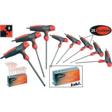 T markolatú torx kulcs készlet, 8 részes, T9- T40, Vigor V1410 T markolatú torx kulcs készlet, 8 részes, T9- T40, Vigor V1410