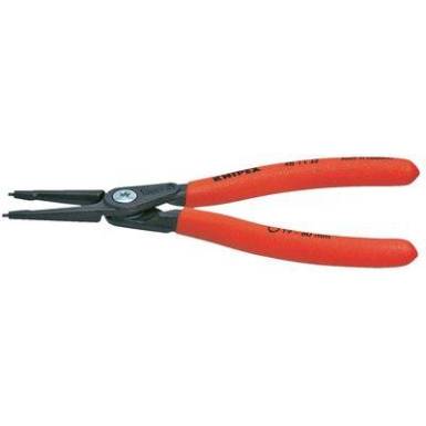 Precíziós Seeger-gyűrű fogó belső gyűrűkhöz (furatok), 140 mm, 12-25 mm, egyenes, Knipex 48 11 J1 Precíziós Seeger-gyűrű fogó belső gyűrűkhöz (furatok), 140 mm, 12-25 mm, egyenes, Knipex 48 11 J1