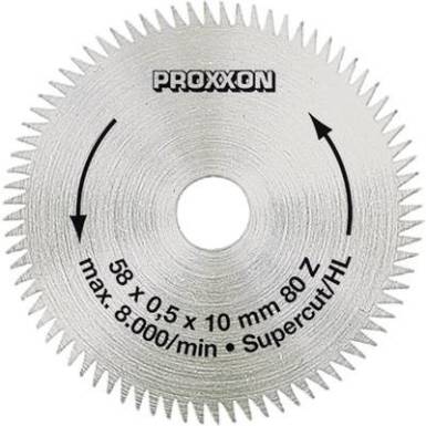 Proxxon Micromot k&ouml;rfűr&eacute;szlap 58mm 80fogas