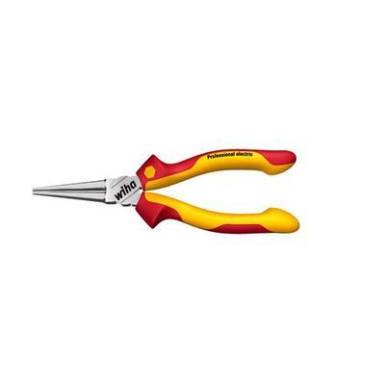 VDE kerekcsőrű fogó extra hosszú csőrrel, 160 mm, Wiha Professional electric 26735 VDE kerekcsőrű fogó extra hosszú csőrrel, 160 mm, Wiha Professional electric 26735