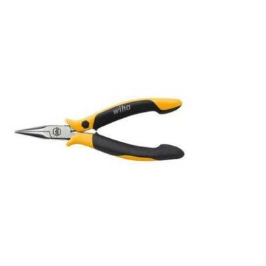 ESD laposfogó félgömbölyű csőrrel, egyenes, 120 mm, Wiha Professional 26799 ESD laposfogó félgömbölyű csőrrel, egyenes, 120 mm, Wiha Professional 26799