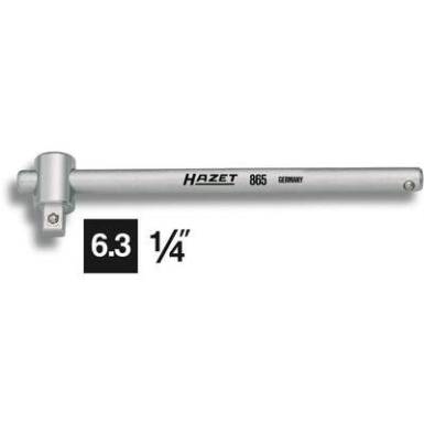 T hajtókar dugókulcshoz, 6,3 mm (1/4), Hazet 865 T hajtókar dugókulcshoz, 6,3 mm (1/4), Hazet 865