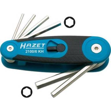 Imbuszkulcs készlet, 6 részes, Hazet 2100/6KH Imbuszkulcs készlet, 6 részes, Hazet 2100/6KH