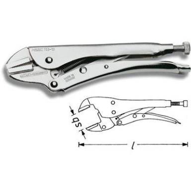 Grip fogó 250 mm, 35 mm, Hazet 753-10 Grip fogó 250 mm, 35 mm, Hazet 753-10