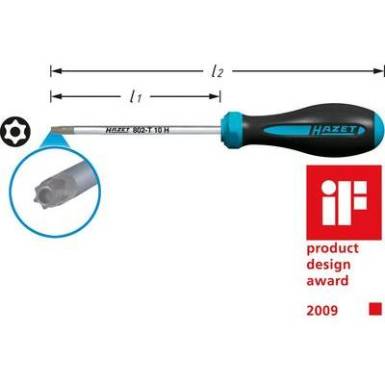 Lyukas torx csavarhúzó, Hazet 802-T9H Lyukas torx csavarhúzó, Hazet 802-T9H