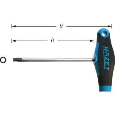 T markolatú torx csavarhúzó, Hazet 828-T8 T markolatú torx csavarhúzó, Hazet 828-T8