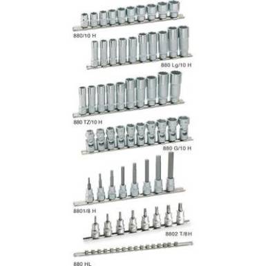 Dugókulcs készlet 10 mm (3/8), 8 részes, Hazet 8801/8H Dugókulcs készlet 10 mm (3/8), 8 részes, Hazet 8801/8H