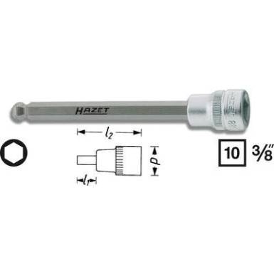 Belső hatlapú csavarhúzó betét 10 mm (3/8")Kulcstávolság 7 mm Meghajtás (szerszám) 10 mm (3/8")Hazet 8801KK-7 Belső hatlapú csavarhúzó betét 10 mm (3/8")Kulcstávolság 7 mm Meghajtás (szerszám) 10 mm (3/8")Hazet 8801KK-7