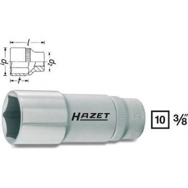 6 lapfejű dugókulcs betét 10 mm (3/8")Kulcstávolság 13 mm Meghajtás (szerszám) 10 mm (3/8")Hazet 880LG-13 6 lapfejű dugókulcs betét 10 mm (3/8")Kulcstávolság 13 mm Meghajtás (szerszám) 10 mm (3/8")Hazet 880LG-13