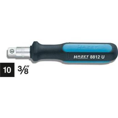 Csavarhúzó markolat csuklós, toldható csavarhúzószárakhoz, dugókulcsokhoz 10 mm (3/8") Hazet 8812U Csavarhúzó markolat csuklós, toldható csavarhúzószárakhoz, dugókulcsokhoz 10 mm (3/8") Hazet 8812U