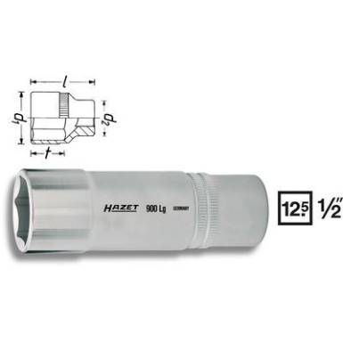 6 lapfejű dugókulcs betét 12,5 mm (1/2")Kulcstávolság 14 mm Meghajtás (szerszám) 12,5 mm (1/2")Hazet 900LG-14 6 lapfejű dugókulcs betét 12,5 mm (1/2")Kulcstávolság 14 mm Meghajtás (szerszám) 12,5 mm (1/2")Hazet 900LG-14