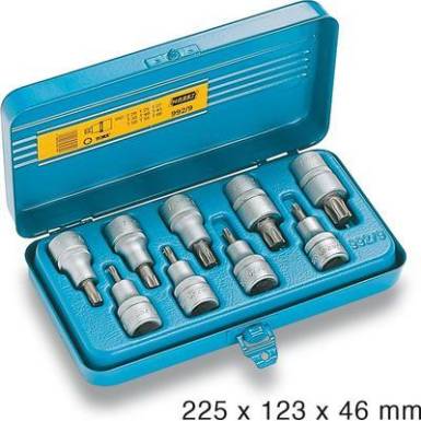 Torx csavarhúzó betét készlet 9 részes Hazet 992/9 Torx csavarhúzó betét készlet 9 részes Hazet 992/9