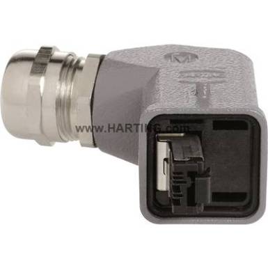Han® 3 A RJ45 Csatlakozó dugó, hajlított pólusszám: 4 Han® 3 A RJ45 Grau Harting tartalom: 1 db Han® 3 A RJ45 Csatlakozó dugó, hajlított pólusszám: 4 Han® 3 A RJ45 Grau Harting tartalom: 1 db