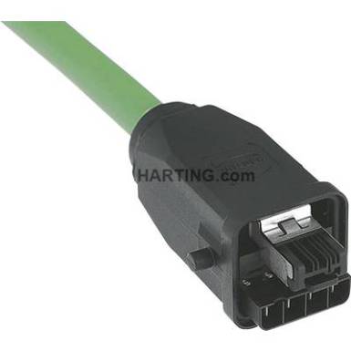 Han® 3 A RJ45 Hybrid Csatlakozó dugó, egyenes pólusszám: 4 + 4 Han® 3 A RJ45 Hybrid Grau Harting tartalom: 1 db Han® 3 A RJ45 Hybrid Csatlakozó dugó, egyenes pólusszám: 4 + 4 Han® 3 A RJ45 Hybrid Grau Harting tartalom: 1 db