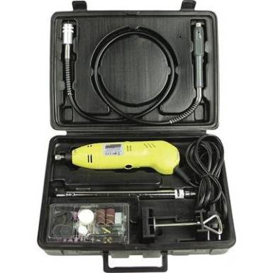 Mini fúrógép, gravírozó és csiszológép 80 részes készlet 130 W 1.0/1.6/2.35/3.2 mm Brüder Mannesmann 92570 Mini fúrógép, gravírozó és csiszológép 80 részes készlet 130 W 1.0/1.6/2.35/3.2 mm Brüder Mannesmann 92570
