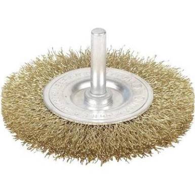 SÁRGARÉZ KORONG DRÓTKEFE 75 X 10 MM SÁRGARÉZ KORONG DRÓTKEFE 75 X 10 MM