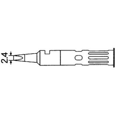 Pákahegy 2,4mm véső Pákahegy 2,4mm véső