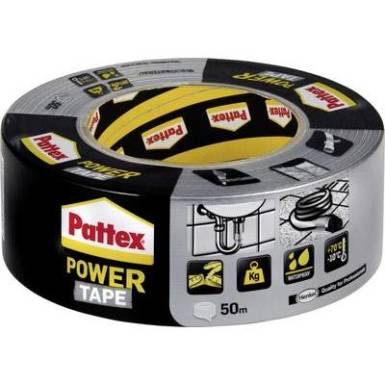Pattex Power Tape ragasztó szalag PT5SW 50m x 50mm ezüst Pattex Power Tape ragasztó szalag PT5SW 50m x 50mm ezüst