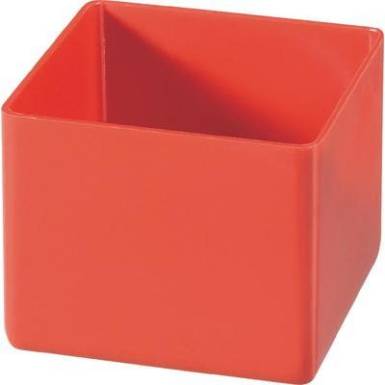 Alutec 1 részes alkatrésztároló, piros, 54 x 45 x 54 mm Alutec 1 részes alkatrésztároló, piros, 54 x 45 x 54 mm