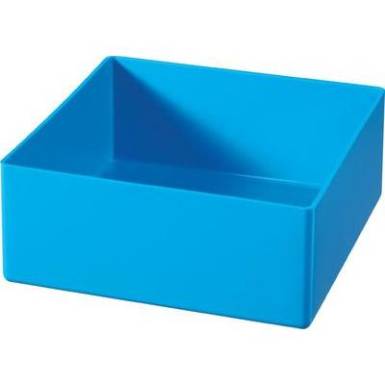 Alutec 1 részes alkatrésztároló, kék, 108 x 108 x 45 mm Alutec 1 részes alkatrésztároló, kék, 108 x 108 x 45 mm