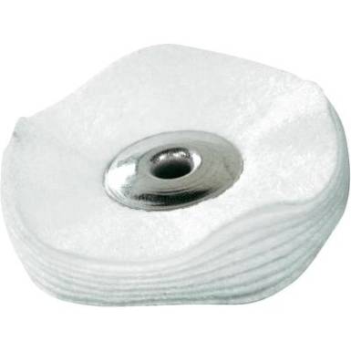 Dremel textil polírozó korong, szövet polírvatta 25mm-es átmérővel Dremel textil polírozó korong, szövet polírvatta 25mm-es átmérővel