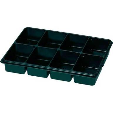 8 részes alkatrésztároló, fekete, 335 x 235 x 50 mm 8 részes alkatrésztároló, fekete, 335 x 235 x 50 mm