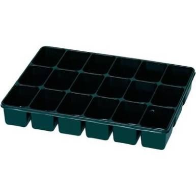 18 részes alkatrésztároló, fekete, 335 x 235 x 50 mm 18 részes alkatrésztároló, fekete, 335 x 235 x 50 mm