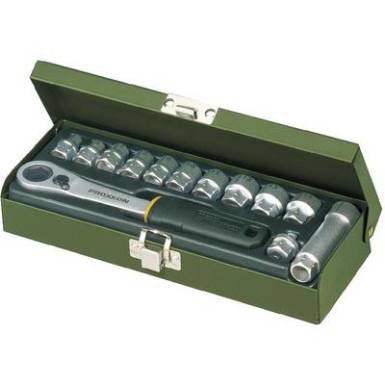 Proxxon 13 részes racsnis dugókulcs készlet, racsnis krova készlet 5,5mm - 14mm között 6,3mm (1/4”) hajtáshoz Proxxon 13 részes racsnis dugókulcs készlet, racsnis krova készlet 5,5mm - 14mm között 6,3mm (1/4”) hajtáshoz