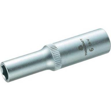 Dugókulcs betét 6,3 mm (1/4), 6x50 mm, TOOLCRAFT Dugókulcs betét 6,3 mm (1/4), 6x50 mm, TOOLCRAFT