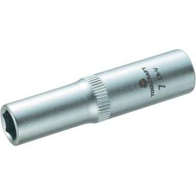 Dugókulcs betét 6,3 mm (1/4), 7x50 mm, TOOLCRAFT Dugókulcs betét 6,3 mm (1/4), 7x50 mm, TOOLCRAFT