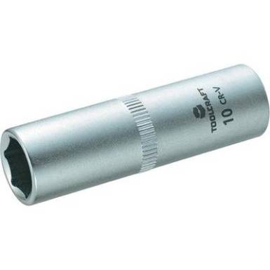 Dugókulcs betét 6,3 mm (1/4), 10x50 mm, TOOLCRAFT Dugókulcs betét 6,3 mm (1/4), 10x50 mm, TOOLCRAFT