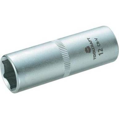 Dugókulcs betét 6,3 mm (1/4), 12x50 mm, TOOLCRAFT Dugókulcs betét 6,3 mm (1/4), 12x50 mm, TOOLCRAFT
