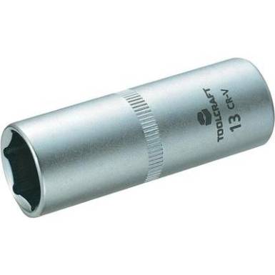 Dugókulcs betét 6,3 mm (1/4), 13x50 mm, TOOLCRAFT Dugókulcs betét 6,3 mm (1/4), 13x50 mm, TOOLCRAFT