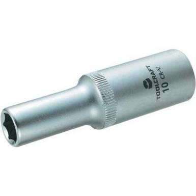 Dugókulcs betét 12,5 mm (1/2), 10x77 mm, TOOLCRAFT Dugókulcs betét 12,5 mm (1/2), 10x77 mm, TOOLCRAFT
