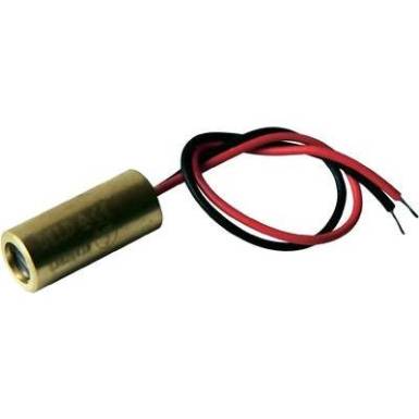L&eacute;zermodul vonal piros 5 mW Laserfuchs LFL650-5-12(9x20)90