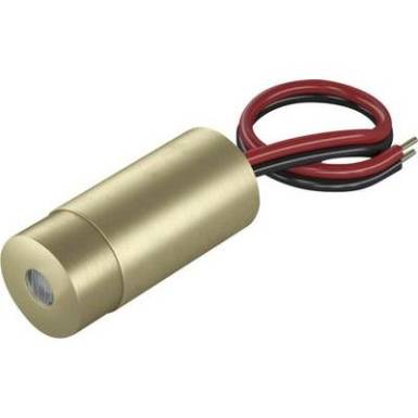 L&eacute;zermodul pont piros 0.4 mW Laserfuchs LFD650-0.4-12(9x20)