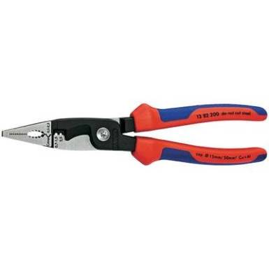Elektromos szerelőfog&oacute;, 200 mm, v&aacute;g&aacute;si &eacute;rt&eacute;k: 50 mm&sup2;, Knipex 13 82 200