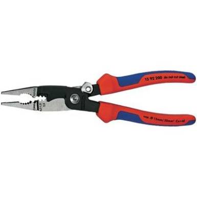 Elektromos szerelőfogó, 200 mm, vágási érték: 50 mm², Knipex 13 92 200 Elektromos szerelőfogó, 200 mm, vágási érték: 50 mm², Knipex 13 92 200
