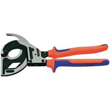K&aacute;belv&aacute;g&oacute; (racsnis műk&ouml;d&eacute;sű, 3-fokozat&uacute;), 320 mm &Oslash; 60 mm/600 mm&sup2;/1200 MCM, Knipex 95 32 320