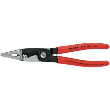 Elektromos szerelőfogó, 200 mm, vágási érték: 50 mm², Knipex 13 81 200 Elektromos szerelőfogó, 200 mm, vágási érték: 50 mm², Knipex 13 81 200