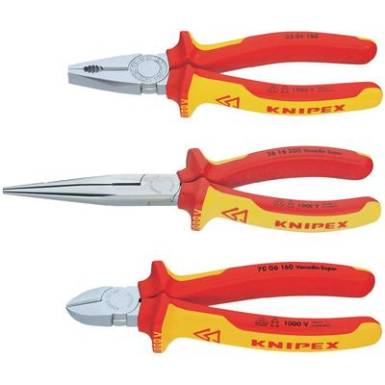 3 részes VDE fogó készlet, Knipex 00 20 12 3 részes VDE fogó készlet, Knipex 00 20 12
