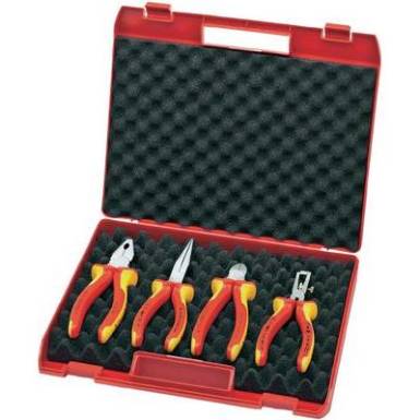 4 r&eacute;szes Fog&oacute;k&eacute;szlet, VDE KNIPEX 00 20 15
