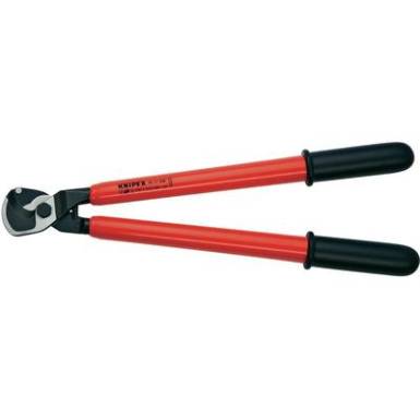 VDE Kábelolló, 500 mm Ø 27 mm, 150 mm², AWG 5/0 IEC 60900, DIN EN 60900, ASTM F1505, Knipex 95 17 500 VDE Kábelolló, 500 mm Ø 27 mm, 150 mm², AWG 5/0 IEC 60900, DIN EN 60900, ASTM F1505, Knipex 95 17 500