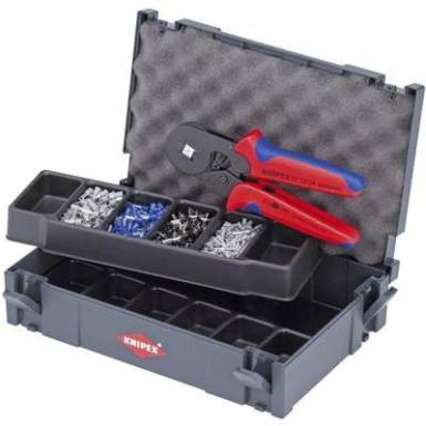 1250 részes. Érvéghüvely krimpelő készlet KNIPEX 97 90 09 1250 részes. Érvéghüvely krimpelő készlet KNIPEX 97 90 09