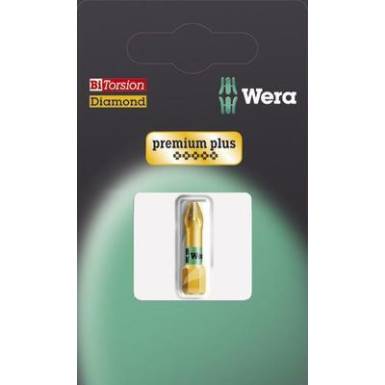 Wera 2 darabos 855/1 BDC PZ kereszthornyú-PZ 2 Bit 05073339001 Pozidriv Hossz:25 mm Wera 2 darabos 855/1 BDC PZ kereszthornyú-PZ 2 Bit 05073339001 Pozidriv Hossz:25 mm