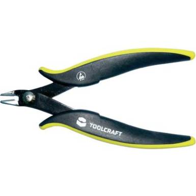 ESD Elektronikai oldalcsípőfogó 134 mm hosszú ToolCraft 816743 ESD Elektronikai oldalcsípőfogó 134 mm hosszú ToolCraft 816743